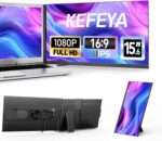 Laptop Screen Extender, 15.6" FHD 1080P IPS Portable Monitor for Laptop, Plug and Play Dual Monitor Extender for 13"-17.3" Laptops, Compatible with MAC, Windows, Android, Linux, Chrome - Image 2