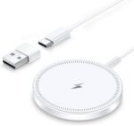 Magnetic Wireless Magsafe Charger iPhone: Fast Charging Pad for iPhone 17/16/15/14/13/12 Series & AirPods Pro 4-2, Strong Magnet, Dual Ports, Case-Friendly, Lightweight for Travel Home Office Desk - Image 2