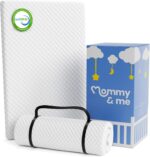 Mommy&Me Pack and Play Mattress Pad (38"x26"x1") with Soft Washable Breathable Cover, Waterproof, CertiPUR-US Certified Foam, Pack&Play Topper - Image 2