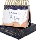 Motivational Calendar - Daily Flip Calendar with Inspirational Quotes - Inspirational Desk Decor for Women, Office Decor for Women Desk, Inspirational Gifts for Women, Desk Accessories for Women - Image 2