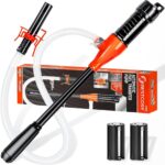 Portable Transfer Pump Battery Operated Electric Siphon Pump for Gas, Fuel, Diesel, Water Transfer 2.4 GPM Flow Oil Extractor -Easy to Use Hand Fuel Pump, Multi-Use Siphon Fuel Transfer Pump - Image 2