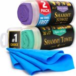 Premium 2pk +1 Free Shammy Cloth for Car Drying - 26"x17" - Super Absorbent Chamois Towel for Car - Scratch-Free, Reusable & Soft - Image 2
