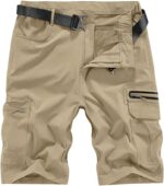 Quick Dry Hiking Shorts Men's Cargo Casual Outdoor 4-Way Stretchy Lightweight Summer Short with Multi Pockets 30-46 (No Belt) - Image 2