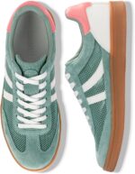 Rosella Carlie Womens Sneakers - Women's Fashion Sneakers with Removable Insole - Stylish and Lightweight Spring Shoes for Women Casual Non-Slip Lace-Up Walking Footwear - Image 2