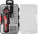 SKIL Twist 2.0 Rechargeable 4V Screwdriver with Pivoting Head, Torque Setting, USB-C Charging Cable, 28 PC Bit Set & Carrying Case- SD5619-02 - Image 2