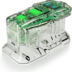 SYMIK 100W Charger & 145W Power Source for Ryobi 18V Batteries, Advanced Two-Way Charger & Portable Power Station w/OLED Screen for Ryobi 18 Volt Lithium-Ion, 2 USB-C & 1 USB-A Port, LED Task Light - Image 2