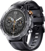 Sanag C29 Smart Watch for Men Women, 1.52" HD Screen Rugged Smart Watch with 120+ Sports Modes, Heart Rate Tracking, Sleep Monitor, Bluetooth Call, Extra-Long Battery, Black - Image 2