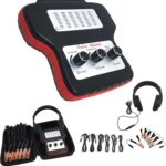 Shkalacar Chassis Ears Automotive Electronic Stethoscope, Mechanic Stethoscope Car Engine Noise Detector with Headphones, Multi-Channel Sensitivity Diagnostic with Extension Cables & Handbag - Image 2