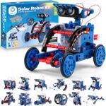 Sillbird Solar Robot Building Kit STEM Gift for Boys Aged 8-12, 12-in-1 DIY Science Educational Robotic Toys for Kids Teens Birthday, Powered by The Sun with 190 Pieces - Image 2