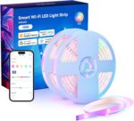 Smart LED Strip Lights Works with Apple HomeKit, 32.8ft WiFi RGB Strip, Compatible with Siri, Alexa&Google and SmartThings, App Control, Color Changing Led Strips for Home, Bedroom, Kitchen, TV, Party - Image 2