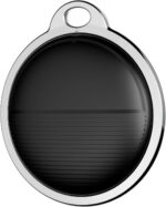 Smart Tracker | Bluetooth Luggage Tracker Works with Apple Find My (iOS Required), Keys Finder and Item Locator for Luggage, Backpack, Pets & Car | Replaceable Battery （Black） - Image 2