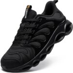 Steel Toe Shoes for Men Comfortable Safety Shoes Work Lightweight Steel Toe Sneakers Breathable Safety Sneakers Industrial Work Footwear - Image 2