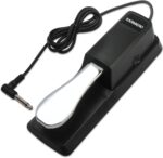 Sustain Pedal for Keyboard Universal, Premium Sustain Pedal, Piano Pedal for Keyboard with Polarity Switch for MIDI Keyboards, Digital Pianos, Yamaha, Casio and More, 1/4'' Input Plug by karmiero - Image 2