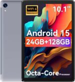 Tablet,10.1" Android Tablet with Octa-core Processor 24GB RAM 128GB ROM HD IPS Touchscreen 8H Battery, Wi-Fi 6, BT 5.0, Dual Camera, Android 15 Tablets 2025 - Image 2