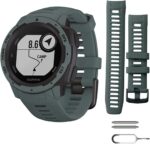 Threeeggs Compatible with Garmin Instinct 2 Replacement Band, Silicone Soft Watch Strap for Instinct/Instinct 2 / Solar/Tactical Smartwatch - Image 2