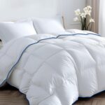 White Down Alternative Comforter Soft, Fluffy, and Cozy All Season Bedding, Machine Washable, Hypoallergenic Duvet Insert Oeko-TEX Certified (King, 106 x 90 inches) - Image 2