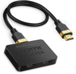 avedio links 4K@120Hz HDMI Splitter 1 in 2 Out w/ 4ft 8K Hdmi Cable (Not Extended Display), Mirror Only, 8K HDMI 2.1 Splitter for Monitor, TV, Support HDCP2.3, 48Gbps, VRR, ALLM, Dol-by Vision, Atmos - Image 2