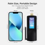 MeLE PCG02 Fanless Mini PC Stick 12th Celeron N100 with Windows11 Home 4GB 128GB, Micro Desktop Computer, HDMI, Wi-Fi5 Gigabit Ethernet, BT5.1 on Business, Office, IoT, Industrial - Image 4