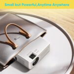 [2025 Built-in-Apps] PURSHE Smart Mini Projector with WIFI and Bluetooth, Full HD 1080P 4K Supported Portable Outdoor Movie Projector with Zoom, Home Cinema for Game/Phone/HDMI Devices (APP Version) - Image 8