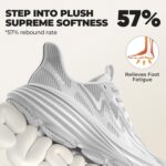 Women's Slip On Walking Shoes Hands-Free Cushion Running Tennis SwiftPlush Non-Slip Comfortable Workout Gym Athletic Fashion Sneakers - Image 3