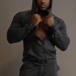 BROKIG Mens WindBreak Lightweight Running Jackets with Zip Pocket, Workout Track Hoodie Athletic Gym Sweatshirts Men - Image 7