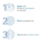 Bioderma - Atoderm - Hydrating Shower Gel - Moisturizing Face and Body Cleanser - Body Wash for Normal to Dry Sensitive Skin - Image 5