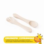 Baby Essentials by Muqee Peeko with BLW Supplies and Kids Feeding Sets - Food Grade Silicone (6 Piece Set) - Image 10