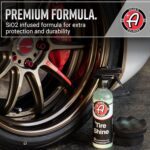 Adam's Tire Shine 16oz - Easy to Use Spray Tire Dressing W/ SiO2 for Glossy Wet Tire Look w/No Sling | Works on Rubber, Vinyl & Plastic | USA Made - Image 6