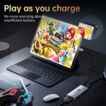 Newhope USB 3.0 Capture Card with 100W PD - HDMI to USB-C Video Capture Card 1080P 60fps & 2K 30fps Video Audio Capture Device for Streaming, Game Recording, Compatible for Quest 3, Switch, PS4/PS5 - Image 3
