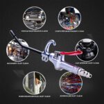 High Volume Air Blow Gun Alluminum Rubber Guard Air Flow Nozzle,Industrial Household Air Blower Gun,Pneumatic Air Compressor Accessories Dust Cleaning Tool - Image 7