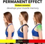 2025 New Posture Corrector for Men & Women - Adjustable Back Brace for Upper & Mid Spine Support - Neck, Shoulder & Back Pain Relief - Breathable & Invisible Under Clothes (Chest Size 25"-55") - Image 4