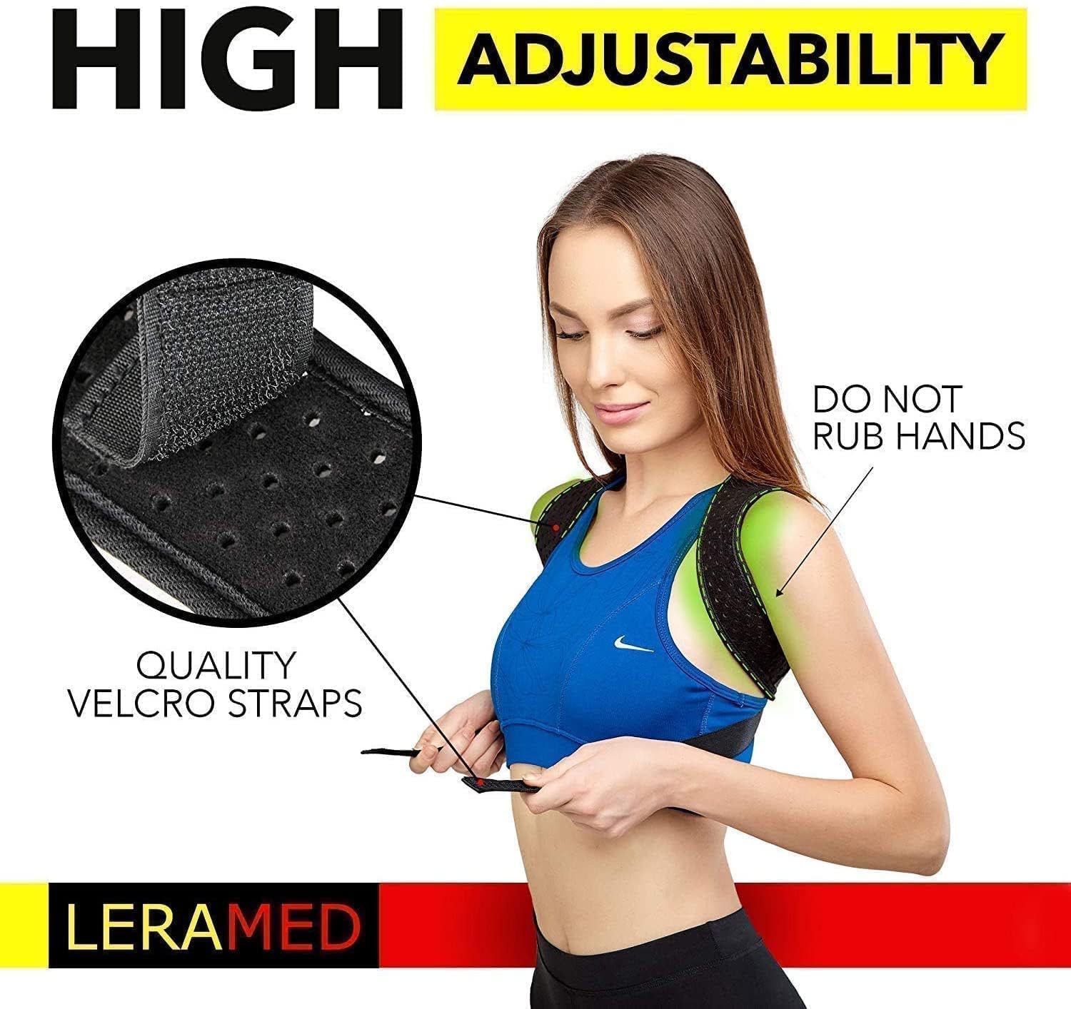 2025 New Posture Corrector for Men & Women - Adjustable Back Brace for Upper & Mid Spine Support - Neck, Shoulder & Back Pain Relief - Breathable & Invisible Under Clothes (Chest Size 25"-55") - Image 6
