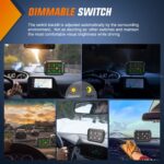 Nilight 6 Gang Switch Panel Universal Circuit Control Relay System with Fuse Wiring Harness Automatic Dimmable ON-Off LED Switch Pod for Cars Trucks Boats ATV UTV SUV, 2 Years Warranty - Image 6
