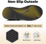 FitVille Women's Extra Wide Slip on Shoes, Wide Walking Shoes Arch Support Casual Sneakers Comfortable Orthopedic Shoe for Plantar Fasciitis Neuropathy - Image 6