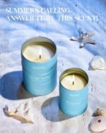 M&SENSE Sea Salt Vanilla Scented Candles Large Beach Candle, Natural Soy Summer Candles 21.2oz 120 Hour Slow Burning,Aromatherapy Candle for Stress Relief Meditation Relaxing - Image 6