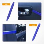 GOOACC 5PCS Auto Trim Removal Tool Kit No-Scratch Pry Tool Kit for Car Door Clip Panel & Audio Dashboard Dismantle -5PCS - Image 5