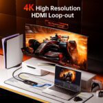 Newhope HDMI Capture Card for Streaming, Full HD 1080P 60FPS Capture USB 3.0 Game Audio Video Capture Card,for Streaming Camera/Xbox/PS4/PS5/Switch/PC - Image 4