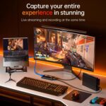Newhope HDMI Capture Card for Streaming, Full HD 1080P 60FPS Capture USB 3.0 Game Audio Video Capture Card,for Streaming Camera/Xbox/PS4/PS5/Switch/PC - Image 6