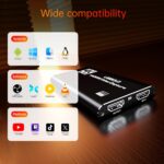 Newhope HDMI Capture Card for Streaming, Full HD 1080P 60FPS Capture USB 3.0 Game Audio Video Capture Card,for Streaming Camera/Xbox/PS4/PS5/Switch/PC - Image 7