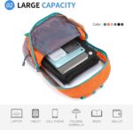 Hiking Daypack Packable, Camping Backpack Water Resistant Lightweight Polyester for Men Women Travel Outdoor - Image 4