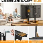 TAVR Universal Table Top TV Stand Mount, TV Legs for Most 20-75 Inch TVs, Replacement TV Feet with Great Load-Bearing Holds up to 110 lbs, TV Stands Base with Cable Management, Max VESA 800x600 mm - Image 3