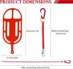 Silicone Phone Lanyard Holder with Carabiner, Universal Phone Strap,Anti-Theft Phone Case with retractable tether - Image 7
