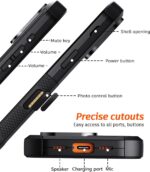 Diverbox Magnetic for iPhone 17 Pro Max Case-(Compatible with MagSafe) Heavy Duty Protection Phone Case with Camera Control Button with Screen Protector Shockproof Drop-Proof 6.9 inch (Black) - Image 7