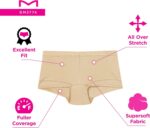 Maidenform Women's Underwear, Microfiber Boyshort, Full-Coverage Panty, 3-Pack - Image 6
