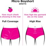 Maidenform Women's Underwear, Microfiber Boyshort, Full-Coverage Panty, 3-Pack - Image 7
