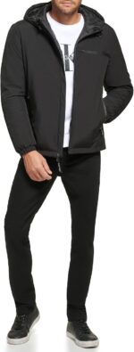 Calvin Klein Mens Hooded Windbreaker - Image 5