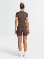 Trendy Queen Womens 2 Piece Workout Sets Short Matching Lounge Sets Summer Clothes Going Out Gym Outfits - Image 6