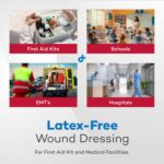 Dealmed Abdominal Combine Pads 8"x10" (24-Pack) Sterile Individually Wrapped, ABD Pads, Absorbent, Non Adherent for Wound Care, Drainage, First Aid, 24/Box (1 Pack) - Image 5