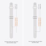 C1B band for Apple Watch bands for women apple watch band iwatch bands ultra 2 band series 10 9 8 7 6 5 4 3 2 1 se men 45mm 44mm 40mm 41mm 38mm 42mm 49mm in color Abyss Blue - Image 5