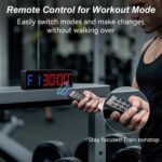Portable Gym Timer Clock: Fitness Digital Clock with Strong Magnet - Remote Control for Fitness Enthusiasts - Powerful Battery for Home Gym Garage Boxing - Image 4